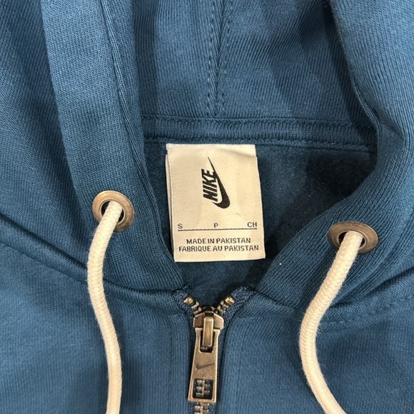 Nike Men’s Full Zip blue Hoodie-size S - Picture 6 of 10